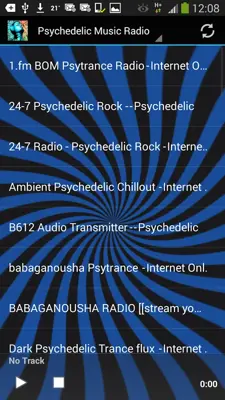 Psychedelic Radio Stations android App screenshot 3